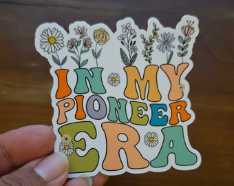 Pioneer era sticker /Waterproof Laminated Sticker/Bible inspired sticker/Jw gift
