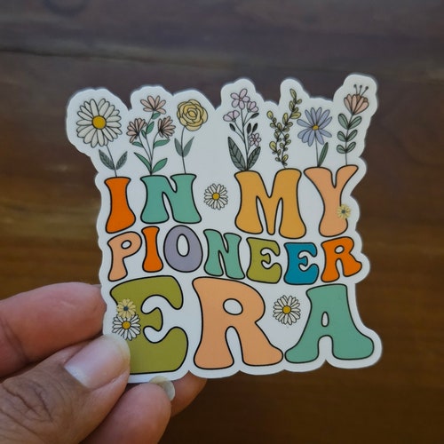 Pioneer era sticker /Waterproof Laminated Sticker/Bible inspired sticker/Jw gift