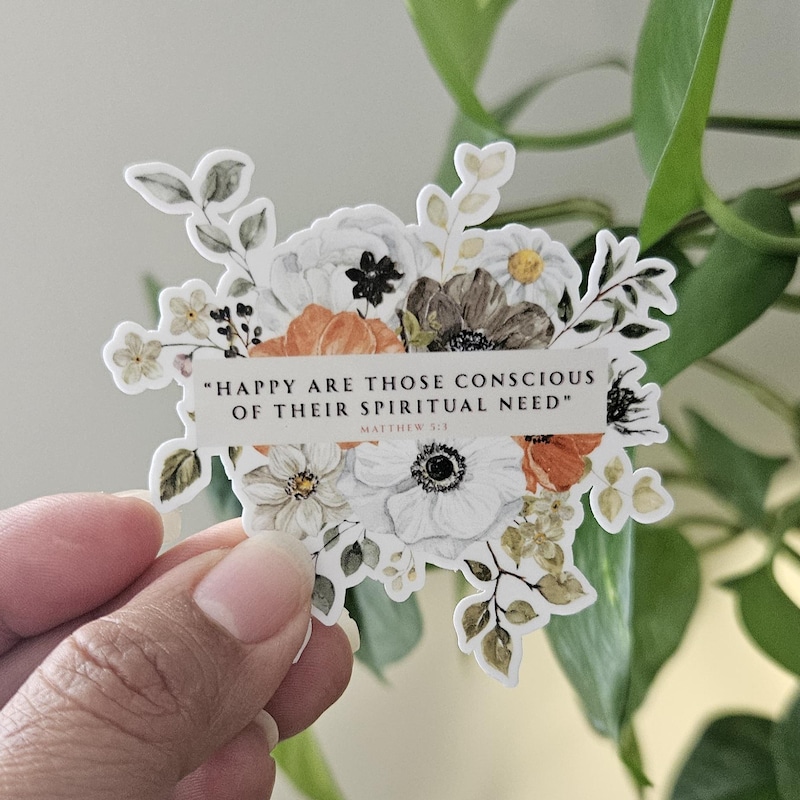 Scripture Text Stickers - Etsy