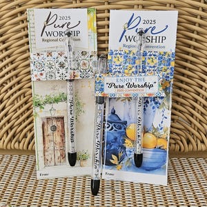 2025 Pure Worship Convention DIY Pen Set mit U.S.P./Digitale Datei/DIY Geschenk/Convention Pen