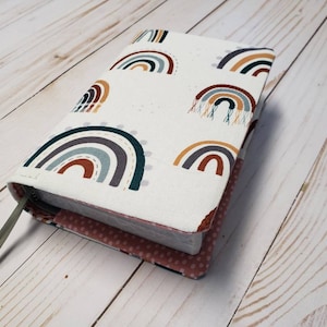 Bible cover/New world translation bible cover/Custom Bible Cover/ Jw gift/Boho rainbow/Personalized gift