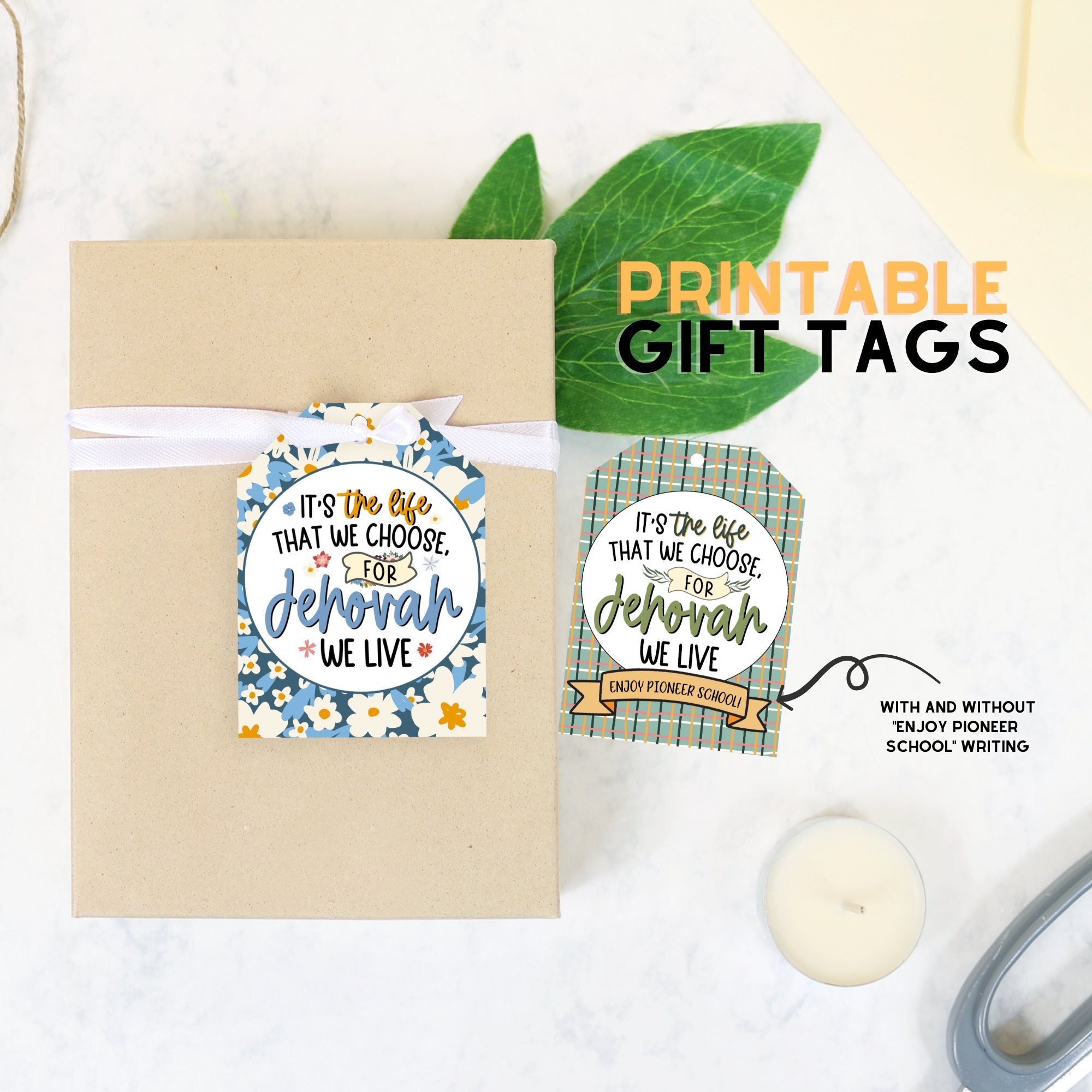 JW Gift Bag Labels Pioneer School Pioneer Gifts Tea Coffee Labels Stickers  Brother Gifts Sister Gifts Gift Bags Gift Box 