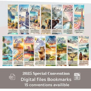 Signets de convention spéciale 2025, toutes les conventions, signets, cadeau JW, cadeau de convention, téléchargement numérique