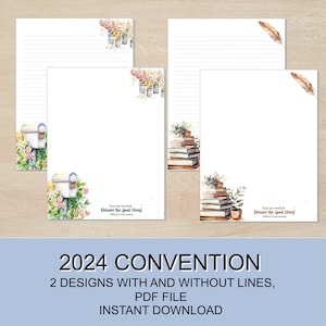 2024 Declare the good news convention/Printable stationary for letter writing /Jw gift/ Printable paper/ Digital Download image 1