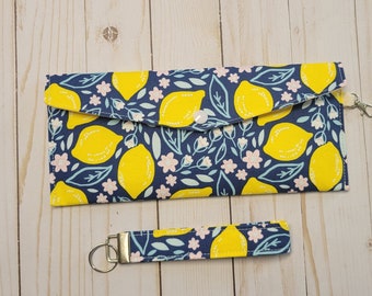 Tract, contact card and invitation holder/Personalized wallet/Campaign invitation holder/JW Gift/Lemon