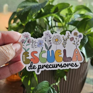 Escuela de précurseurs Jw 2025 /Autocollant laminé imperméable/Autocollant inspiré de la Bible/Cadeau Jw