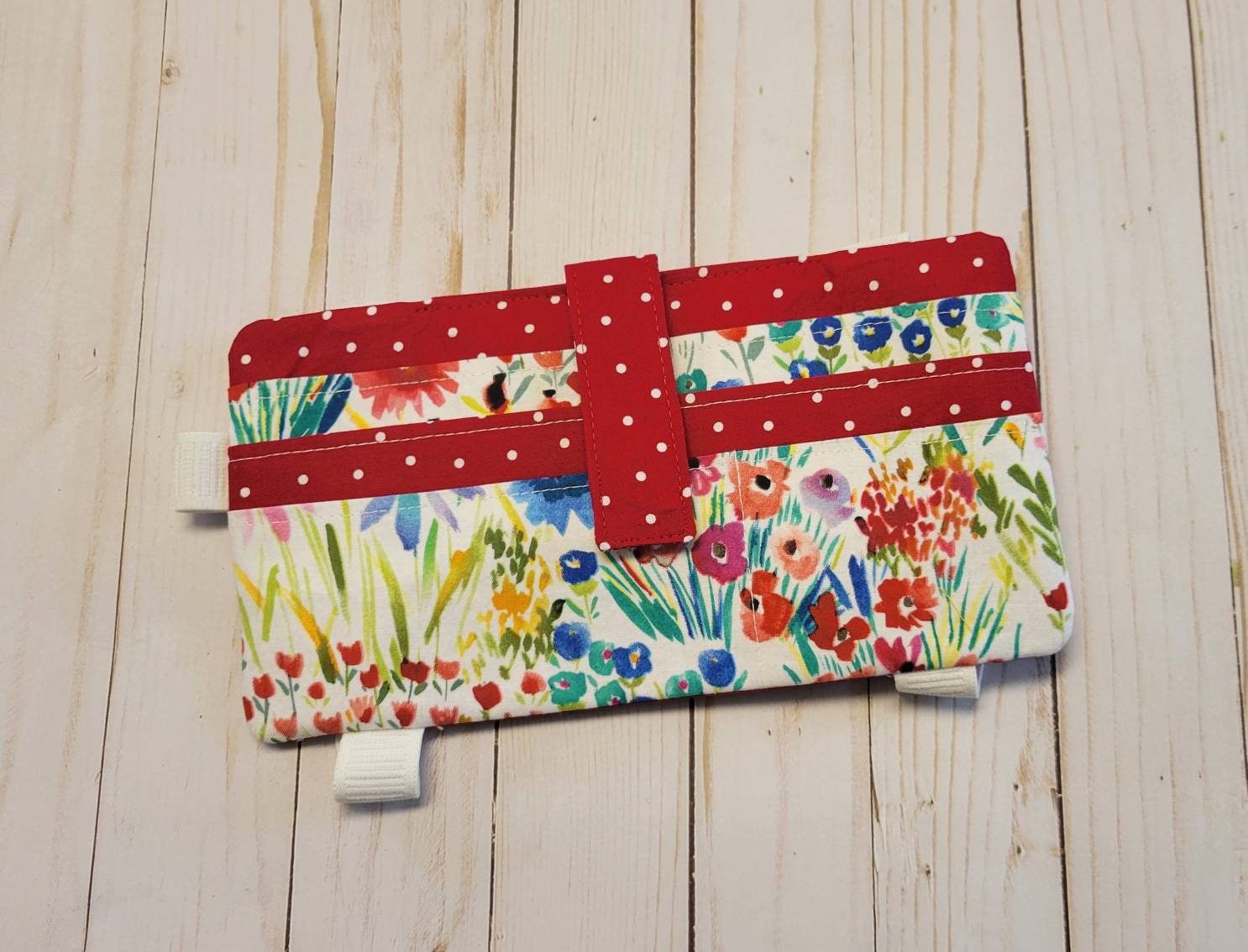 Jw Car Organizer / Auto Zonneklep Organizer / Jw Gift / Jw tract houder /  rode bloemen -  Nederland