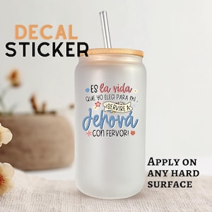 La Vida de Precursor sticker/Cancion 81/Pioneer Gift/JW Gift/DIY Gift/Uv-dtf/Ready permanent water resistant sticker