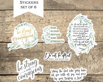 Sticker/Sticker set/Waterproof Sticker/Bible inspired sticker/Encouraging verses/Jw gift