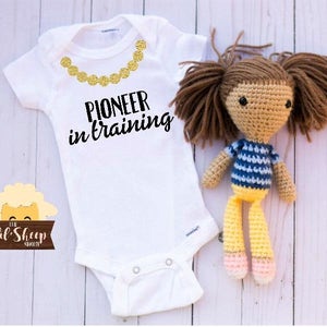 Baby ONESIES®  /Bodysuit/ Baby gift/ Baby shower/Infant/Baby Clothing /JW/Pioneer in Training/Ministry clothes/ Coming Home Outfit