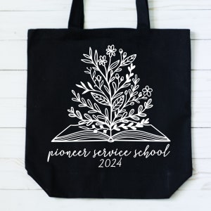 Tote Bag/Pioneer School 2024/JW Gift/JW Pioneer/Pioneer Gift/Book Bag image 1
