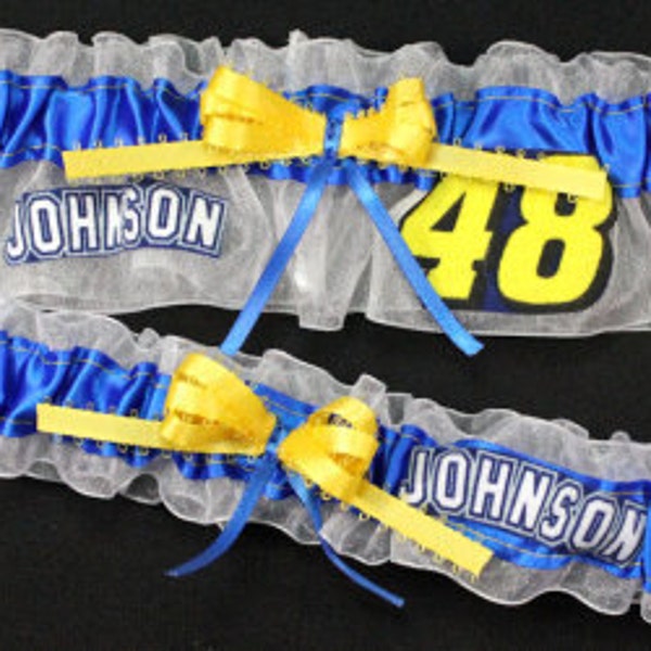 Jimmie Johnson NASCAR Garter Set