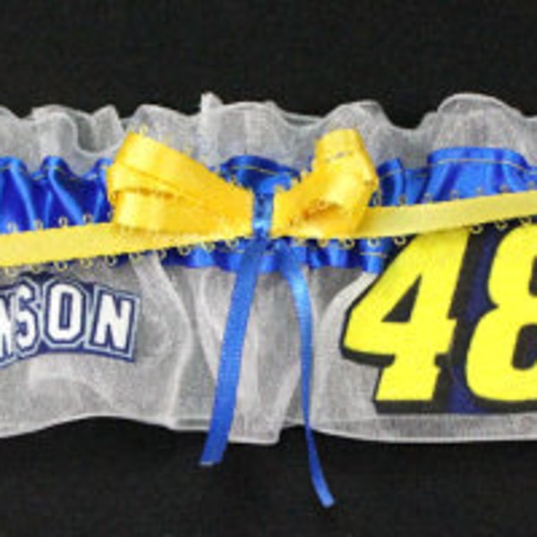 Jimmie Johnson NASCAR Bridal Garter