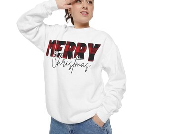 Festive Holiday Sweater for Christmas, Merry Christmas Sweatshirt
