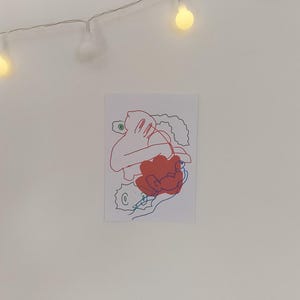 Cartão postal artístico