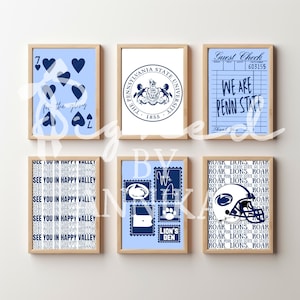 ¡Paquete de descarga digital de Penn State para decoración de paredes!