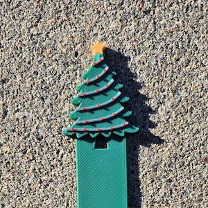Customizable Christmas Tree Bookmark *CHRISTMAS SEASONAL ITEM*