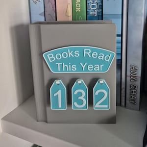 Contador personalizable de "Libros leídos este año"