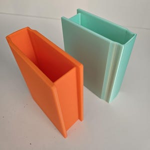 Customizable Book Shaped Bookmark Holder