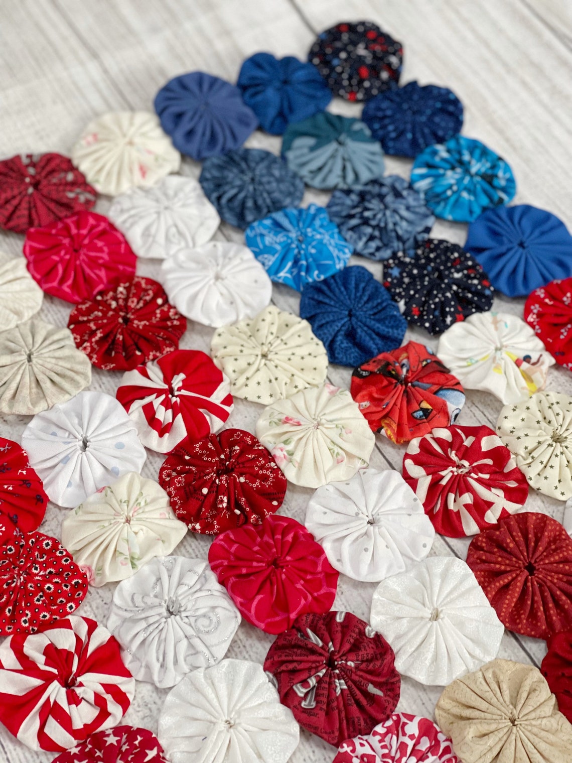 Flag Yo Yo Table Runner Etsy