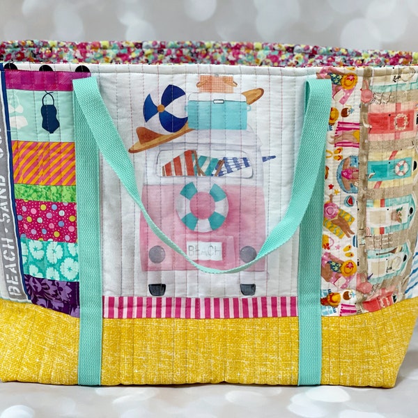 Quilted Tote Bag - Etsy