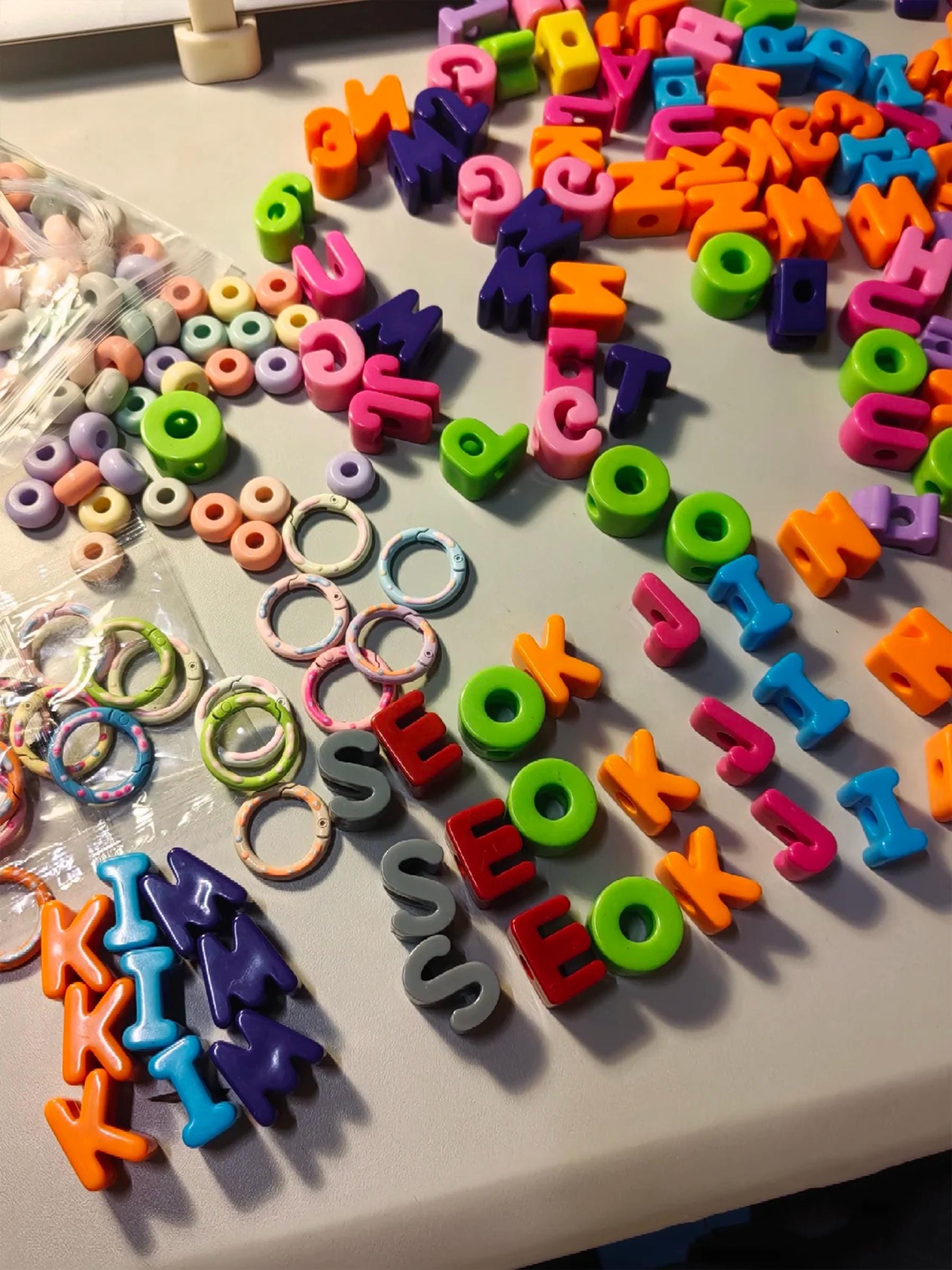 Key Charm Two Ropes Custom Letter Rope Bag Charms,stylish Bag Charm,y2k Rope Purese Charm ...
