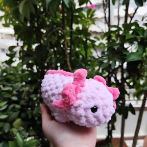 süßes gehäkeltes Axolotl Kuscheltier,