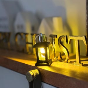Miniatyr LED-lykta