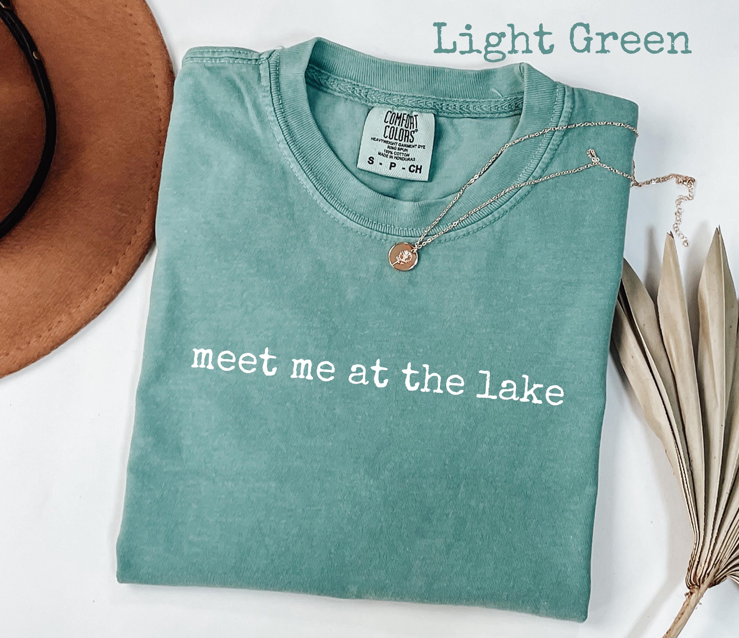 Comfort Colors® Meet Me at the Lake T-shirt, Vacation Mode Tee for