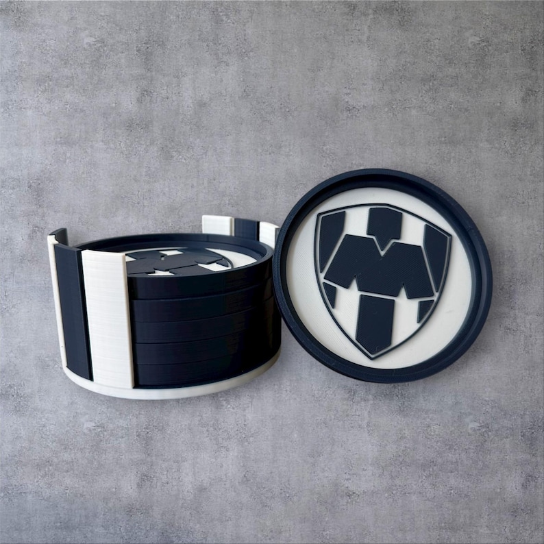 Rayados de Monterrey Coaster Set – Liga MX Futbol Gift