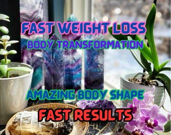 Schneller GEWICHTSVERLUST-ZAUBER / Körper-Transformation / Schönheitszauber / Abnehmen-Magie / Fördert einen gesunden Lebensstil / Erstaunliche Körperform / Vertrauensschub