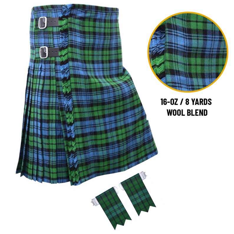 Scottish Tartan Kilts for Men
