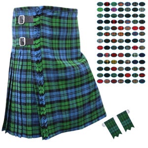 Scottish Tartan Kilts for Men