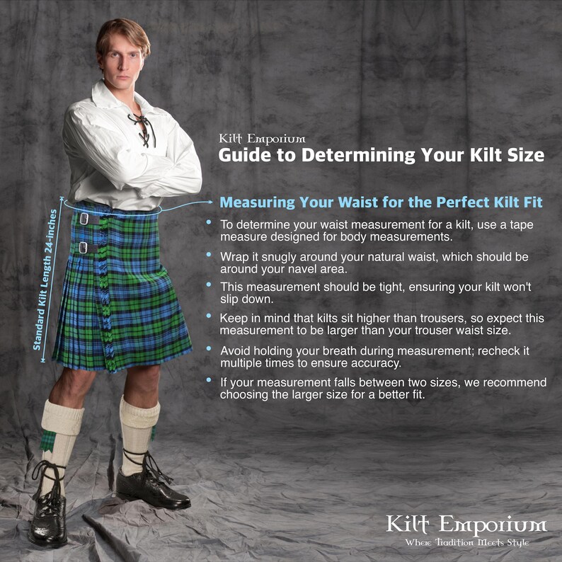 Scottish Tartan Kilts for Men