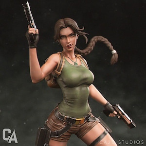 Lara Croft model Kit by CA3D Studios
