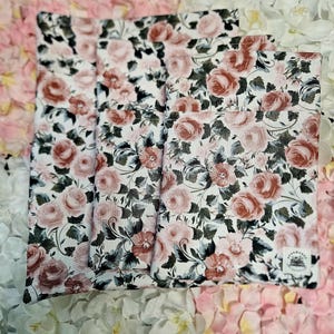 Floral Book Sleeve , Book Protection for Paperback, Hardcover, or Kindle, Bible case, Kindle case, Book cover, Book sleeve, Coquette style