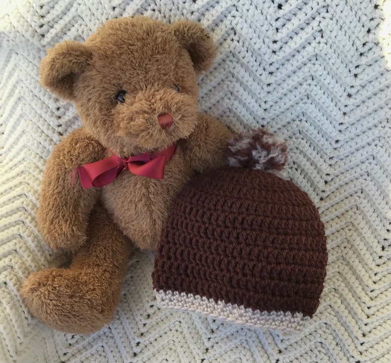 Infant Pants Hat Set Baby Boy 3 6 Mo Etsy