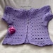 see more listings in the Crocheted Baby Sweaters section