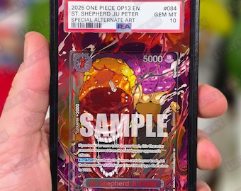 St. Shepherd Ju Peter Custom One Piece Slab Display Art Insert