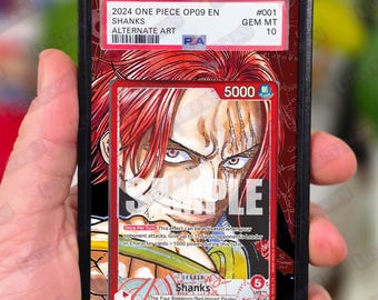 Shanks Leader Custom One Piece Slab Display Art Insert