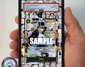 Manga Sabo Custom One Piece Slab Display Art Insert