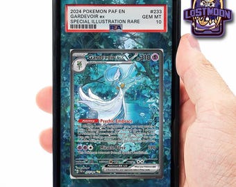 Estuche para tarjetas coleccionables Gardevoir ex con arte extendido