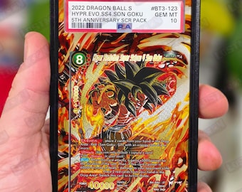 Saiyan 4 Son Goku Custom Dragonball Slab Display Art Insert
