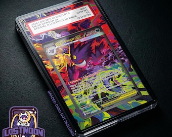 Mega Gengar ex Extended Art Insert | Graded Card Display Case