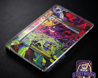 Mega Gengar ex Extended Art Print | Raw Card Display Frame