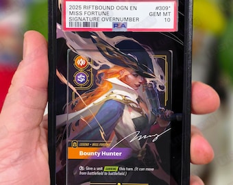 Showcase Miss Fortune Custom Riftbound Slab Display Art Insert