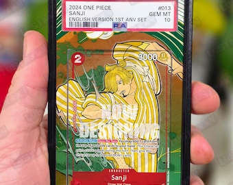 ❣️サンジ 1st Anniversary Set❣️ Sanji 1st Anniversary Extended Art Insert | Graded Card Display