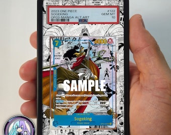 Sogeking Manga Custom One Piece Slab Display Art Insert