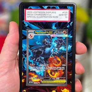 Mega Charizard X ex SAR Extended Art Insert / Graded Card Display Case