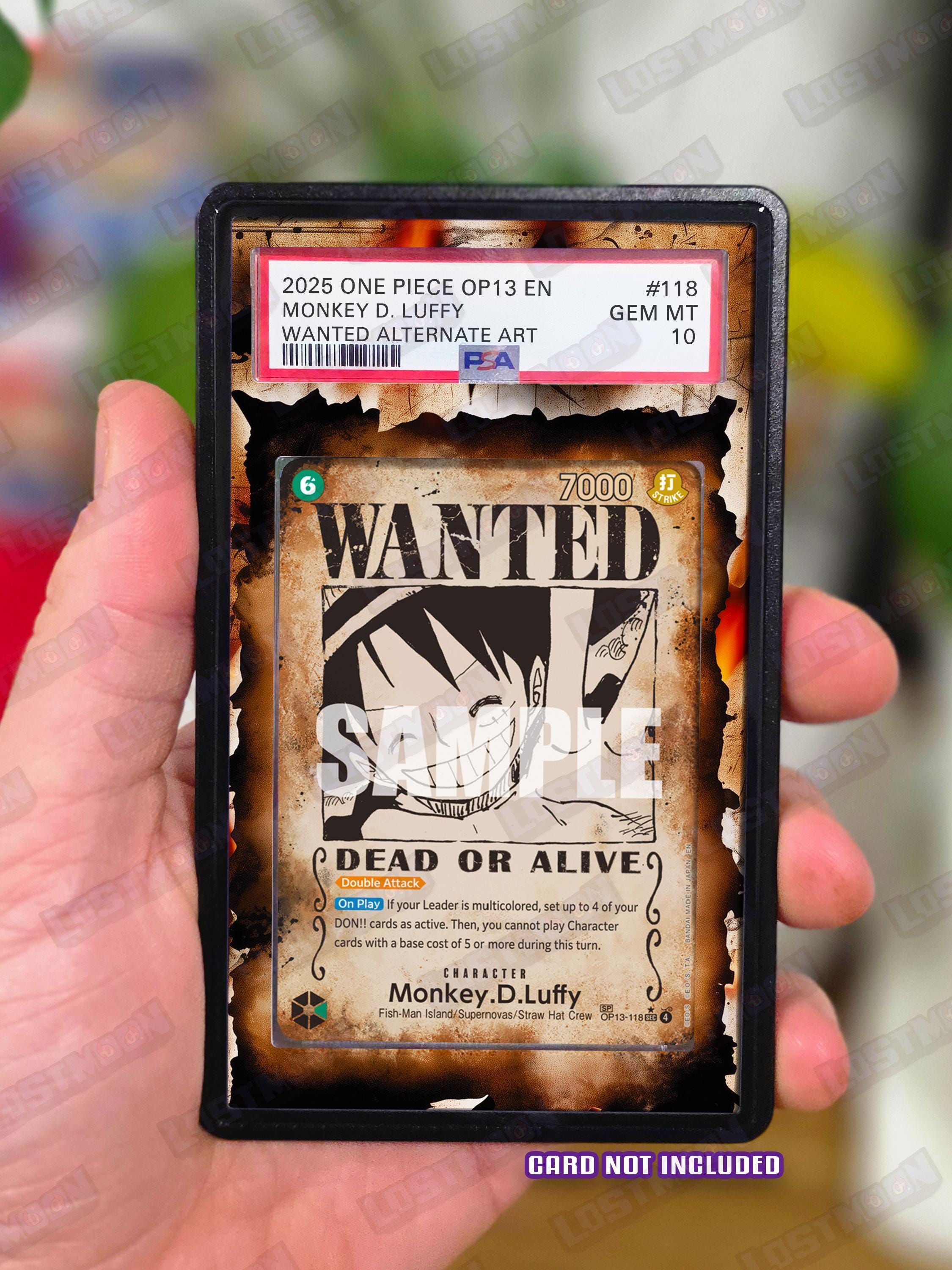 One piece luffy wanted poster - Etsy 日本